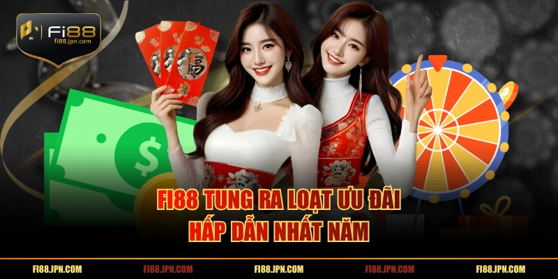 FI88 tung ra loạt ưu đãi hấp dẫn nhất năm