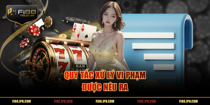 Quy tắc xử lý vi phạm được nêu ra