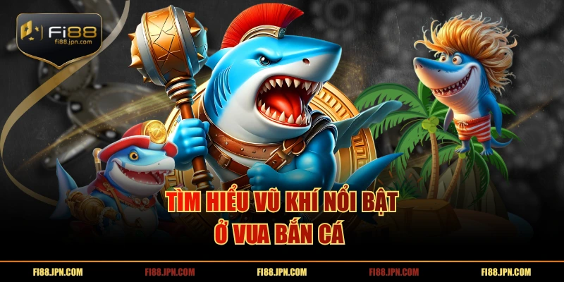 Tìm hiểu vũ khí nổi bật ở Vua Bắn Cá 